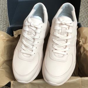 EVERLANE The Trainer Blush Pink Leather Sneaker